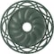 Ekena Millwork Loera Ceiling Medallion (Fits Canopies up to 6 1/4"), 26 5/8"OD x 4 1/2"ID x 1 3/8"P, Cloud Burst CM26LOCBF - alternate 1